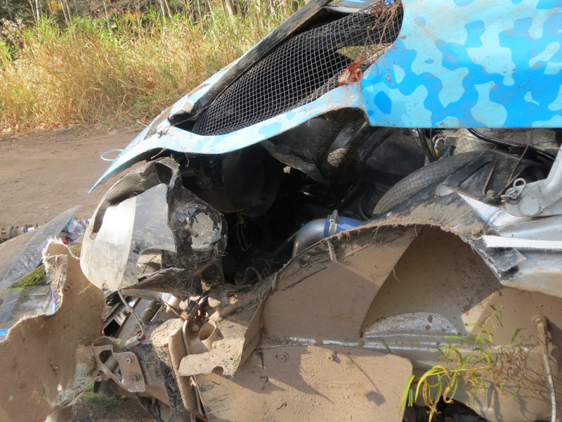 Illustration for article titled Ken Block crashed at Lake Superior Performance Rally...